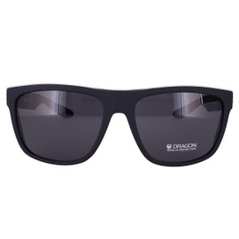 Dragon Men's DR Aerial Sunglasses, MATTE BLACK/GREY, 59/17/135