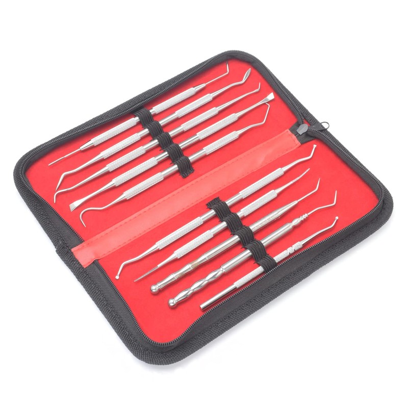 Motanar 10 Pcs 3D Printer Removal Cleaning Tool Kit, Metal