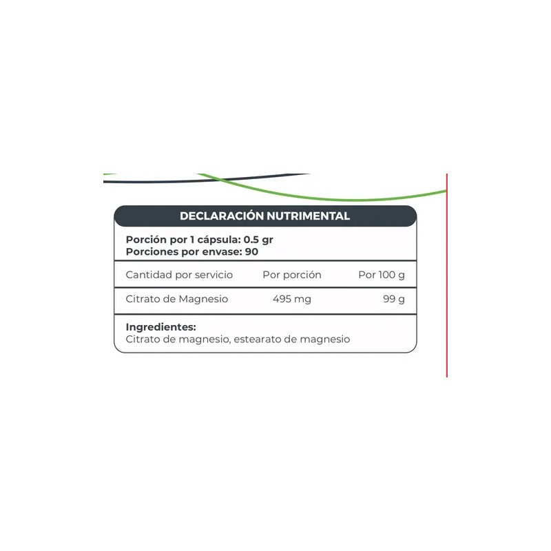Vitaminas Citrato De Magnesio 90 Caps Pomo 45g Son 2