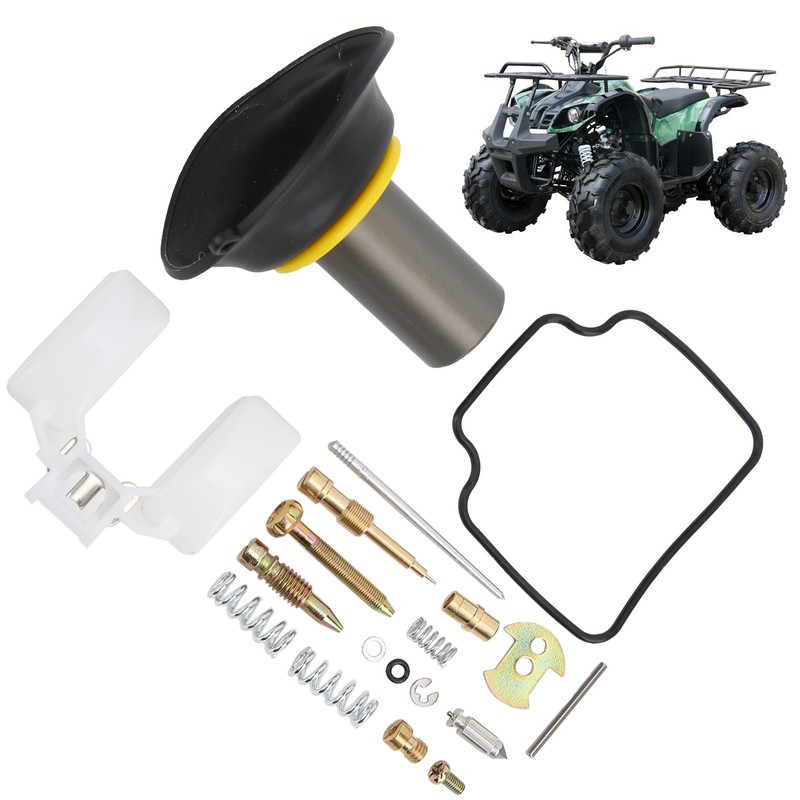 Motorcycle Carburetor Rebuild Kit Overhaul 0.87in Plunger Replacement for GY6