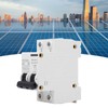 2P Miniature Circuit Breaker DIN Rail Mount Disconnect Switch for