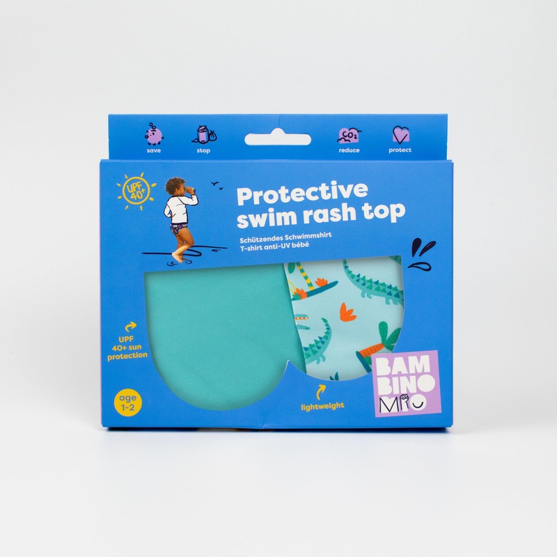 Bambino Mio, Top Nuoto, Maniche Lunghe, Protezione UPF40+ (1 a