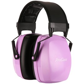 ProCase Noise Reduction Safety Ear Muffs, NRR 35 dB Noise Cancelling Hearing Protection Headphones, Sound Insulation Earmuffs for Shooting, Mowing, Purple