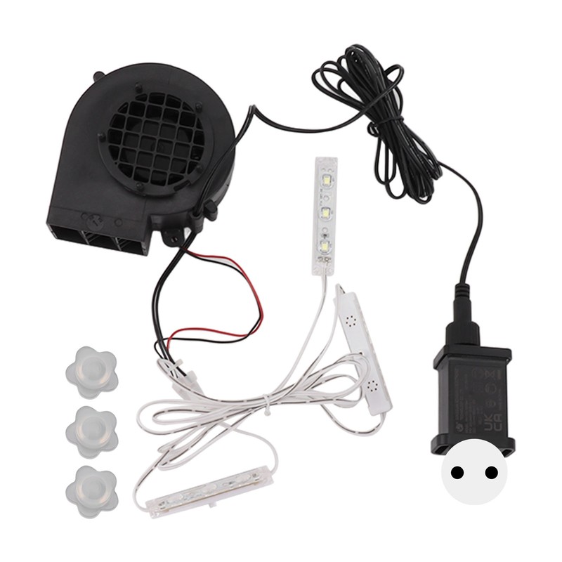 Inflatables Air Blower Christmas Inflatable Blower Pump with 3 White