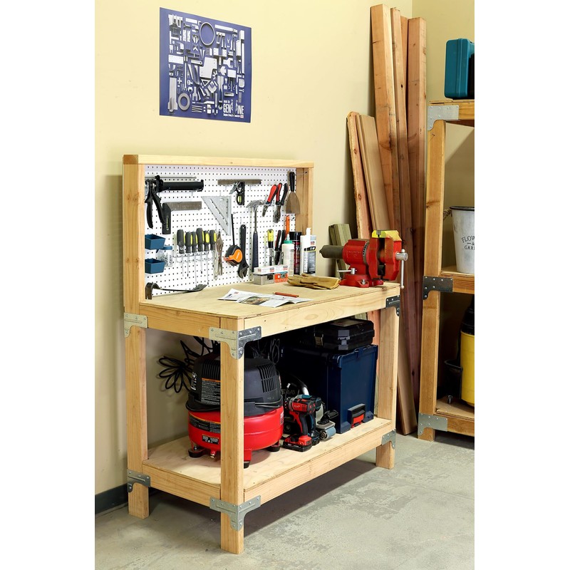 Simpson Strong-Tie WBSK WBSK Workbench and Shelving Hardware Kit