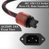 Monosaudio Gold Plated AC Power Socket 250V 10A IEC 320