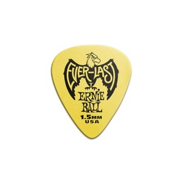 [Genuine] ernieball Pick Everlast 1.5 mm Yellow 12 Pieces Set # 9195