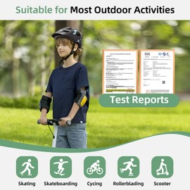 AUMENTAR Kids Bike Helmet Ventilation & Adjustable Toddler Helmet for Ages 3-14 Kids Boys Girls Multi-Sport Helmet CPSC/CE Certified for Skateboard Roller Skateing Bicycle Scooter Blance Bike