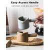 YHOJOY Espresso Cups Ceramic, Espresso Measuring Cups with Dual Measurement
