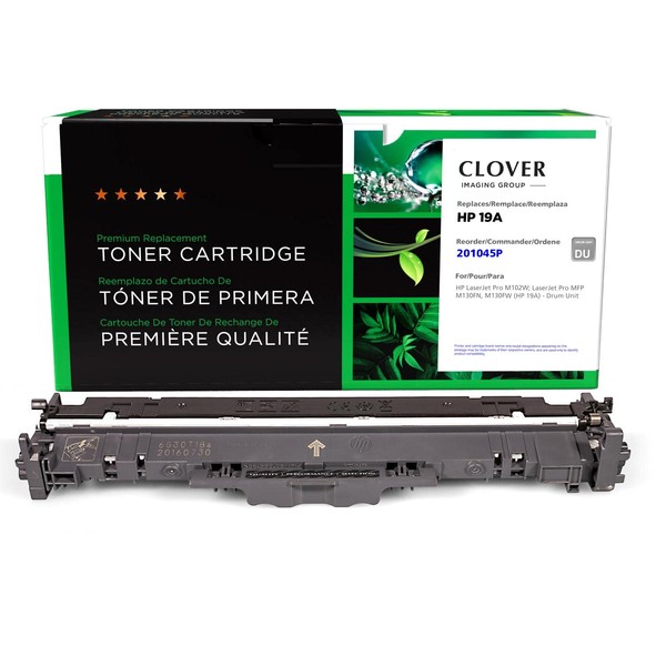 Clover Remanufactured Drum Unit Replacement for HP 19A (CF219A) |