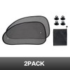 VARGTR 2 Pack Car Window Shade,Universal Car Sun Shades Cling
