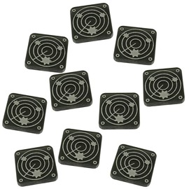 LITKO Scanner Blip Tokens | Radar Tokens | Hidden Movement Marker | Target Lock | Miniature Wargames | Pack of 10 | (Transparent Grey)