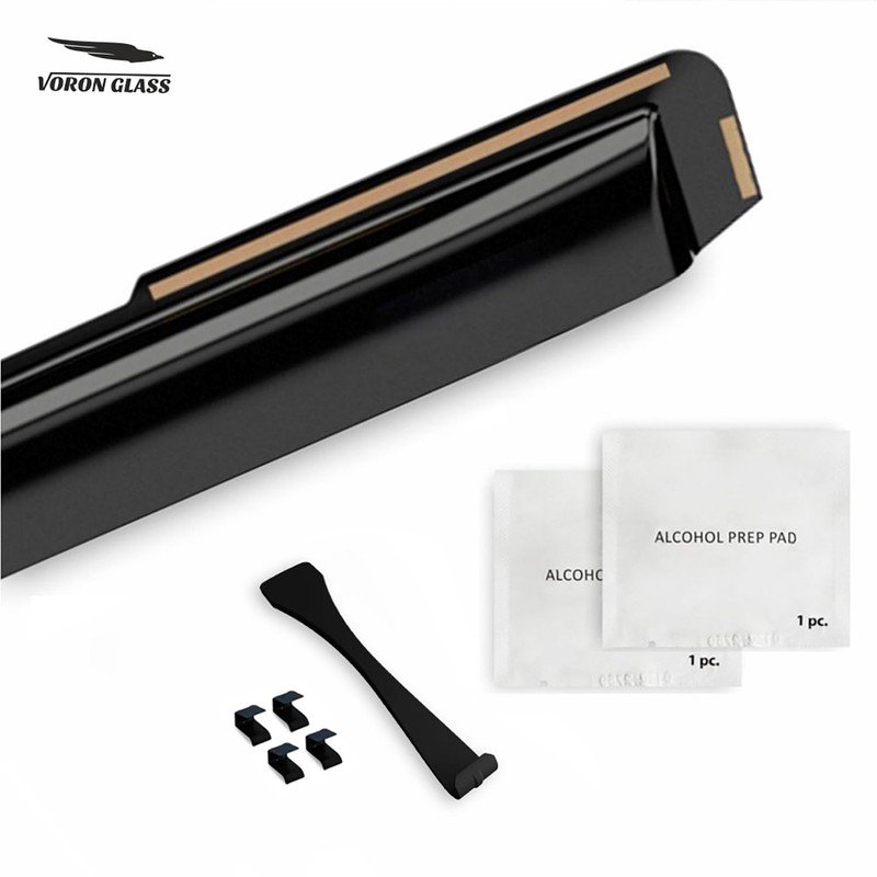 Voron Glass in-Channel Extra Durable Rain Guards for Honda Civic