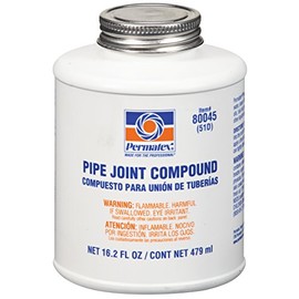Permatex 80045-12PK Pipe Joint Compound - 16 oz. Bottle, (Pack of 12)