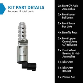 TRQ TRQ Exhaust (Rear) Variable Valve Timing Solenoid Compatible with 2007-2014 Nissan Versa 2014 Versa Note