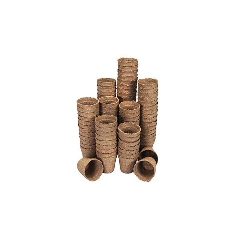 Peat Pots, 2 1/4", Pack of 100