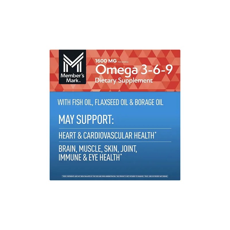 Omega 3-6-9 Salud Cardiovascular (325) Cápsulas Americano