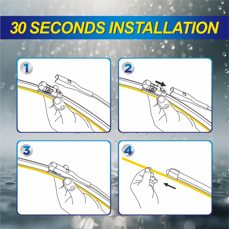 5 PLUS® Silicone Windshield Wipers Replacement for 2007-2017 VW Volkswagen