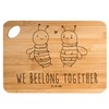 Mr. & Mrs. Panda Bamboo Chopping Board Bee in Love