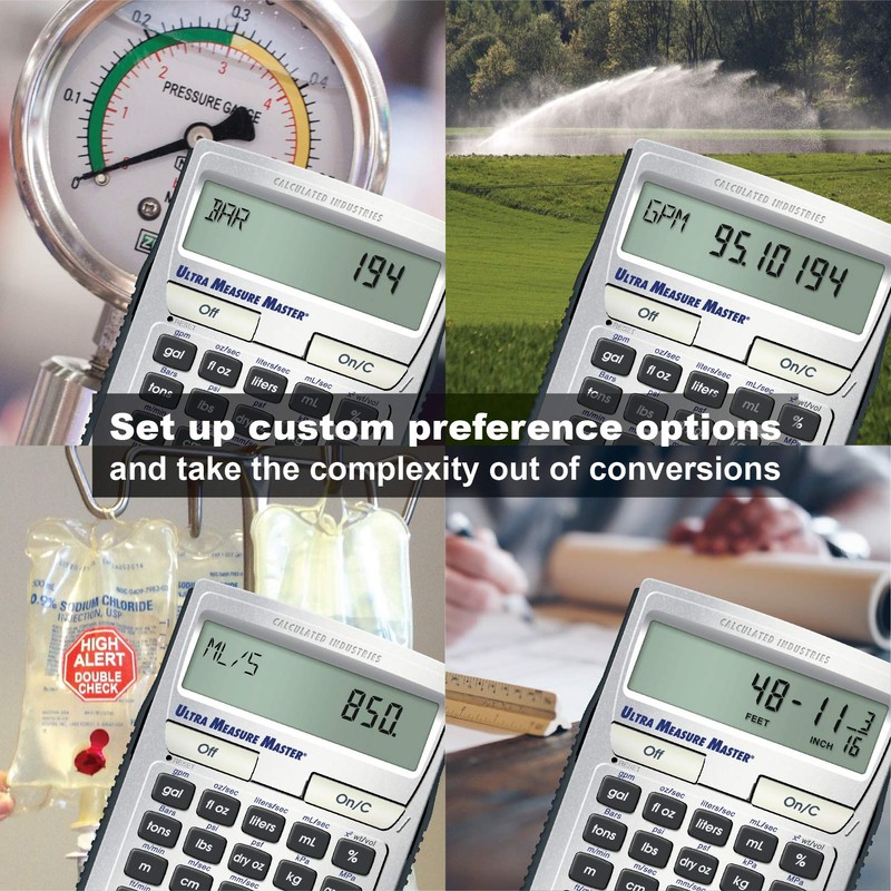 Calculated Industries 8025 Ultra Measure Master Professional Grade U.S. Standard