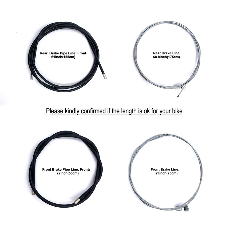 Hmseng Bicycle Brake Cable Universal Mountain Bike Bicycle Brake Cable