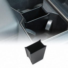 Cup Holder Insert Compatible with Toyota Tundra/Sequoia 2022-2023, Car Center Console Cup Holder Divider Storage Box Accessories