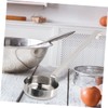 iplusmile Pizza Ladle Flat Bottom Soup Spoon 2 Pack Stainless