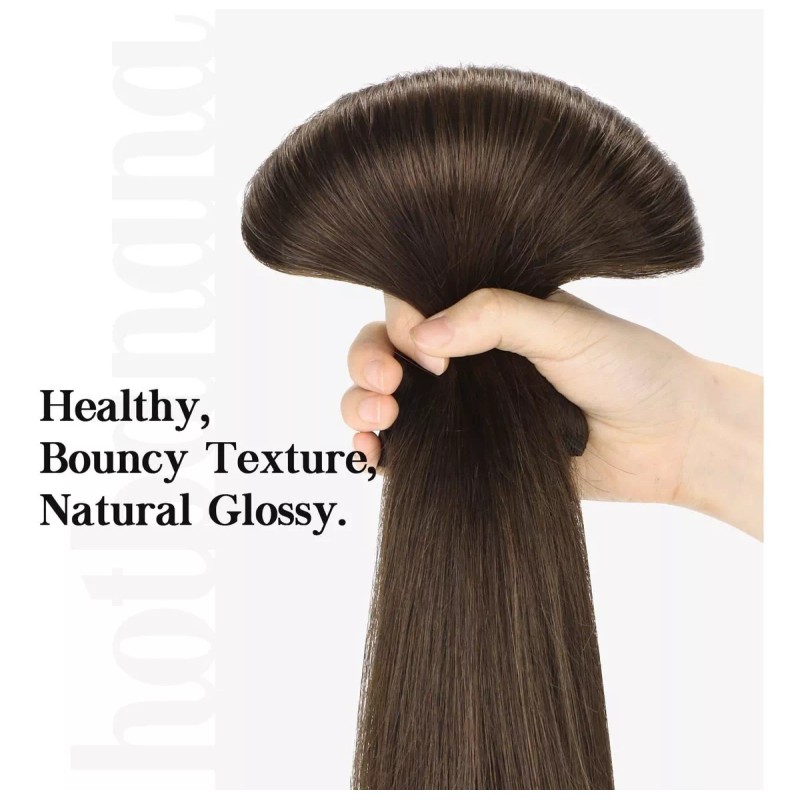 Hotbanana Extensiones Cabello 14in Marrón Oscuro 120gr