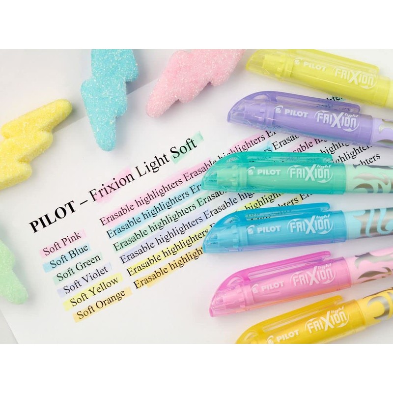 Pilot Frixion Light Soft Erasable Highlighter - Pastel Pink