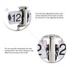 Retro Digital Flip Down Clock, Auto Flip Table Clock, Mechanical