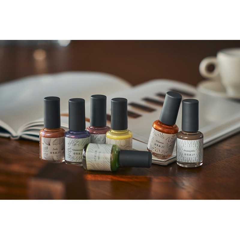 OSAJI OSAJI Uplift Nail Color, Contains Herbal Extracts, Beautiful Lustrous,