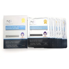 Supreme Retinol Anti-Aging SILK Face Mask - 8pcs