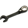 BLK CHRM Combo Stubby Reversible Ratchet Wrench 12 mm-Spline