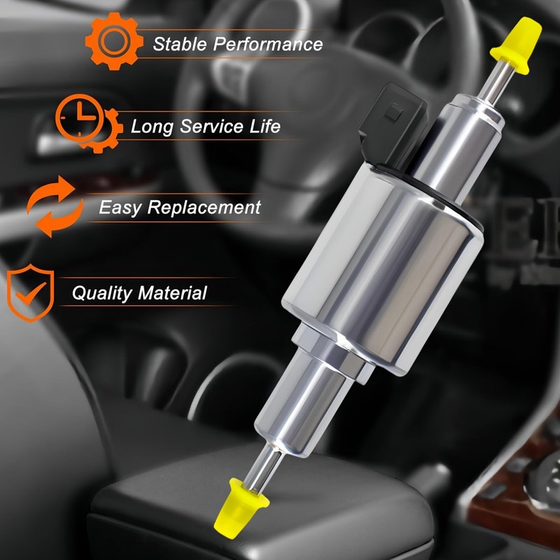 Diesel Heater Oil Fuel Pump, 12V/24V 22ML Quieter Gas Air
