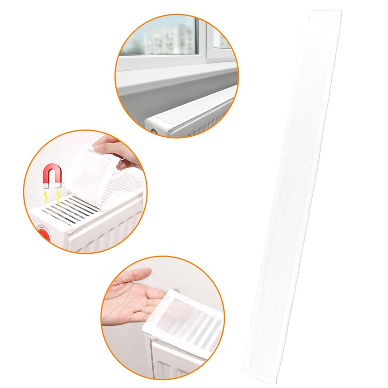 MOKIDO Radiator Dust Cover, Radiator Cover, Decorative Dust Protection, Radiator