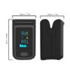 Organic LED Fingertip Pulse Oximeter Blood Oxygen Saturation Monitor With