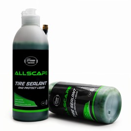 Happy Ebikes HEB Allscape Tire and Tube Sealant Puncture Repair Sealant, 2-in-1, Premium, Prevent and Repair, Suitable for Bike Tires and Tubes, Eco-Friendly, 13oz Bottle