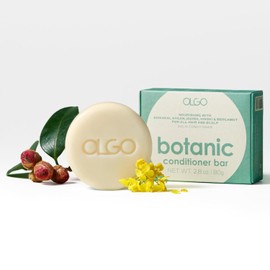 KSBC OLGO Botanic Conditioner Bar 2.8oz - Vegan, Sulfate-Free, Silicone-Free | Sustainable | Nourishing Argan, Jojoba, Shea Butter & Bergamot for Shiny, Healthy Hair