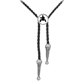 Karate Judo Martial Arts kf3 DOME on a bolo necktie neck tie western line dance