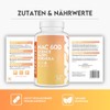 WFN Approved NAC 600 mg per Capsule - 365 Capsules