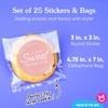 Big Dot of Happiness Pink Simple Script Thank You Stickers