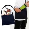 Edo-Ten Sacoche Crossbody Bag, Made in Japan, Sashiko Woven Fabric,