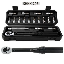 고정밀 자전거 토크 렌치, 더블 체중계 하이 퀄리티, 다기능 수공구 기계, 1/4 인치 2-20NM [03 SHHX-20S] High Precision Bicycle Torque Wrench, Double Scale High Quality, Multifunction Hand Tool, 1/4 Inch 2-20NM [03 SHHX-20S]