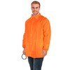 ABC Orange Disposable Lab Jackets for Adults, Medium. Pack of