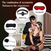 10-Piece Leather Couples Partner Yoga & Fitness Set – Complete