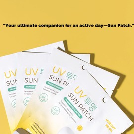 PRETTYSKIN Ultra-Thin Transparent UV Protection Patches – 0.015mm Waterproof Stickers for Outdoor Activities, Golf, Hiking, Running – Strong Adhesion – 4 Pairs