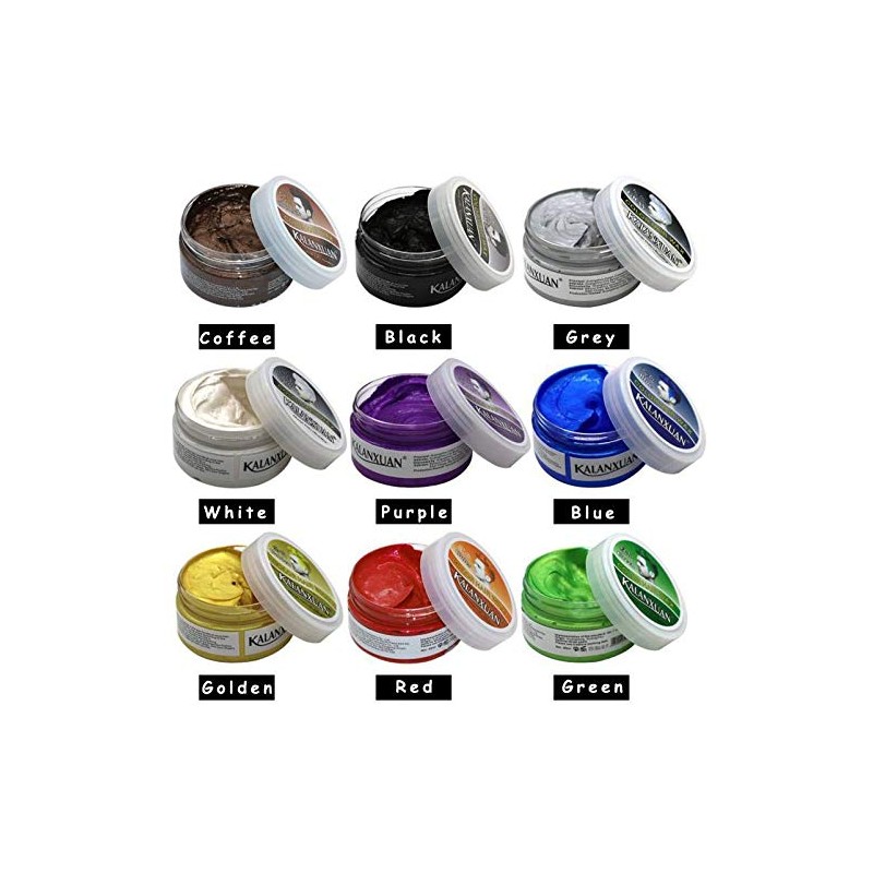 Cera para Pintar Cabello Kalanxuan Hair Wax Varios Colores (Plata)