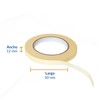 Packsys Cinta Adhesiva Masking Tape Uso en Hogar y Oficina