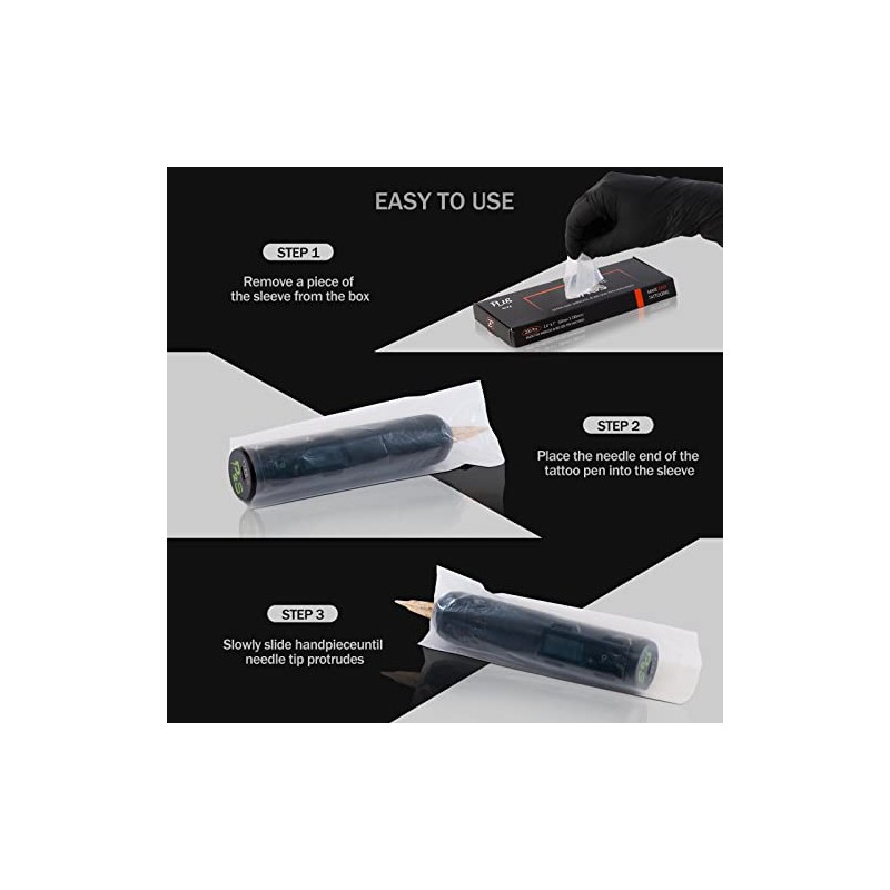 EZ Covers for Tattoo Machines - Pack of 200 (6