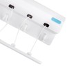 Automatic Telescopic Clothesline 5 Ropes Indoor Clothesline with Hooks for